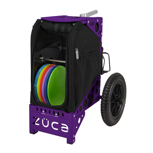 ZÜCA Disc Golf Cart Covert/Purple Premium Combo Deal
