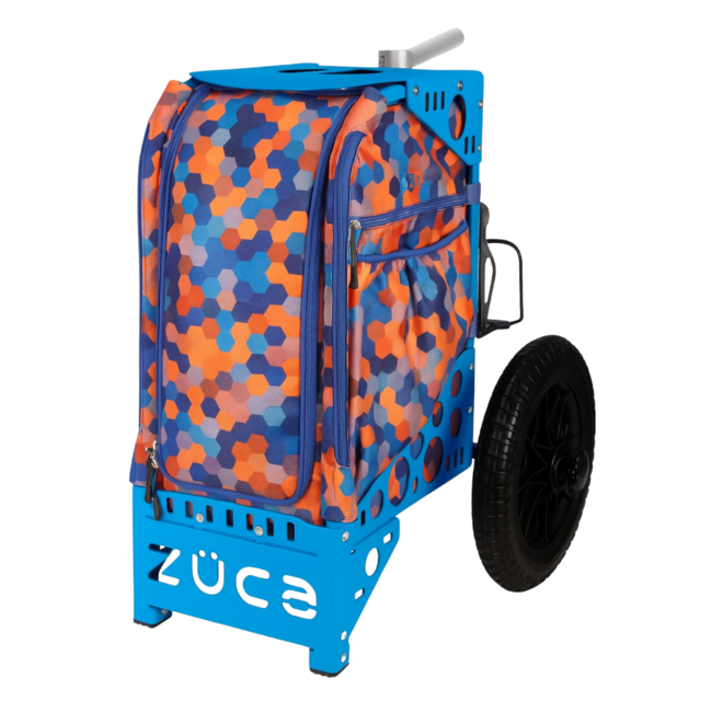 ZÜCA Disc Golf Cart Garrett Gurthie Blue Limited Edition Combo Deal