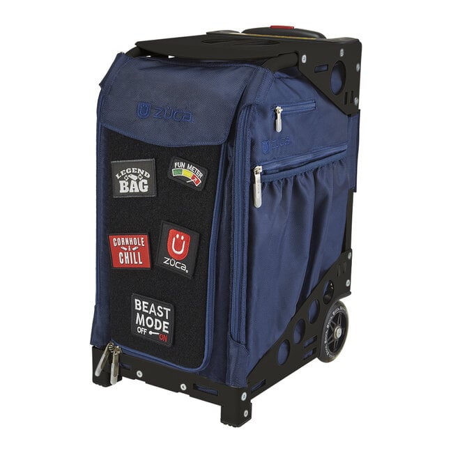 ZÜCA Cornhole Pro Roltas Navy/Zwart met Zitfunctie