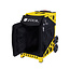 ZÜCA Sport Bag XO Black Bundle Cadre Jaune Roues Clignotantes