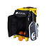 ZÜCA Sport Bag XO Black Bundle Cadre Jaune Roues Clignotantes