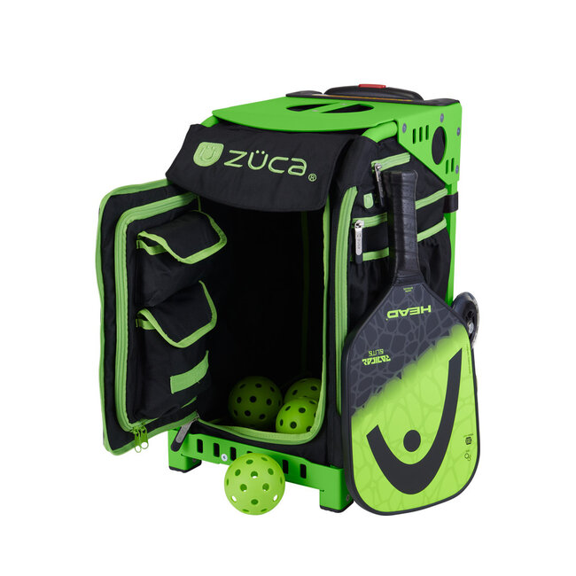 ZÜCA Sport Bag XO Green Bundle mit Matching Seat Cushion