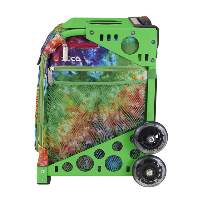 ZÜCA Sport Bag Tie Dye Love Bundle Green Frame Seat Cushion