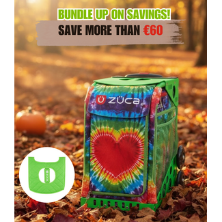 ZÜCA Sport Bag Tie Dye Love Bundle Cadre Vert Coussin
