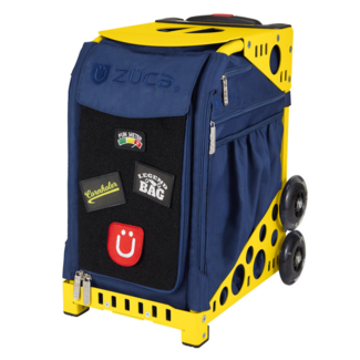 ZÜCA Cornhole Sport Trolley – Navy Bag on Wheels