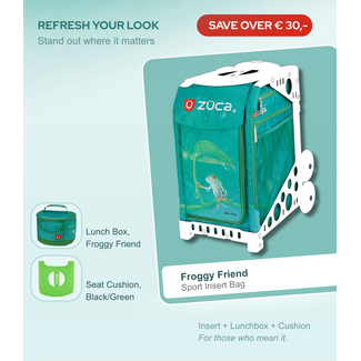 ZÜCA Froggy Friend Bundle