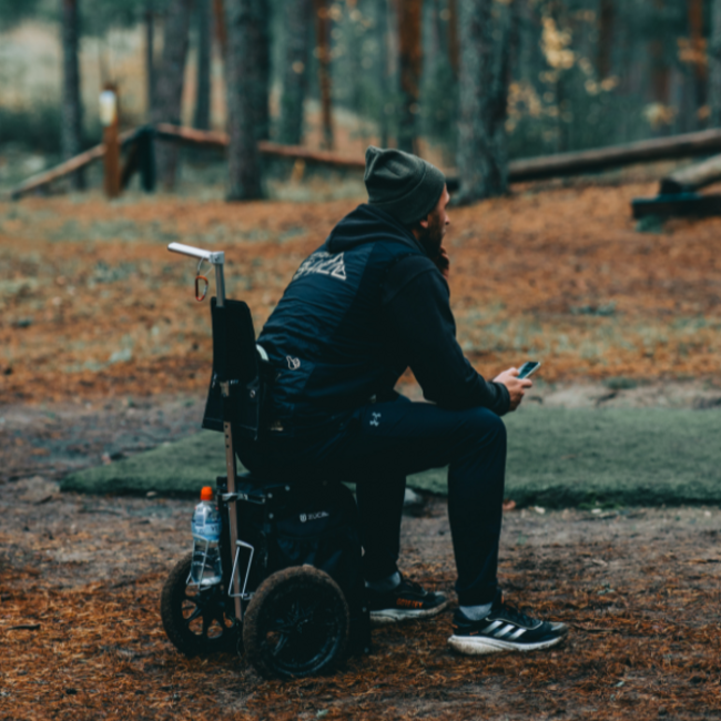 ZÜCA ZÜCA DG Starter Bundle 2026 Compact Disc Golf Trolley Smooth Roller