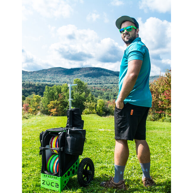 ZÜCA ZÜCA DG Pro Bundle 2026 Cart Disc Golf Covert Green Frame