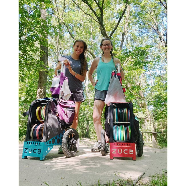 ZÜCA ZÜCA DG Pro Bundle 2026 Cart Disc Golf Gunmetal Blue Frame