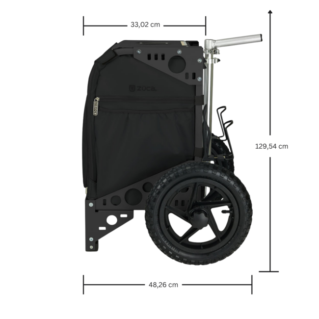 ZÜCA ZÜCA All-Terrain Gunmetal + Accessory Pouch (bundel)