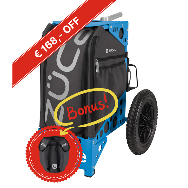 ZÜCA ZÜCA All-Terrain Gunmetal + Accessory Pouch (bundel)