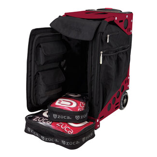 ZÜCA Cornhole Pro Rolltasche - Schwarz