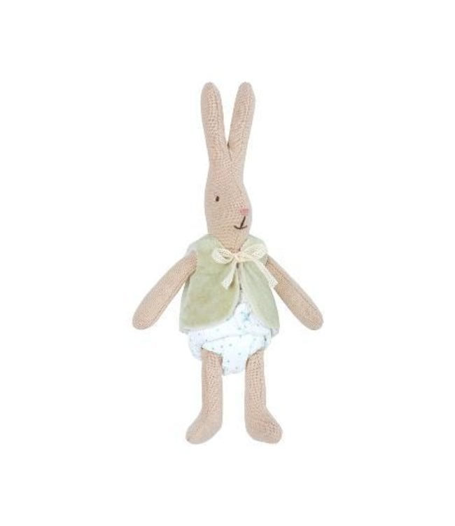 Maileg Micro rabbit w/vest