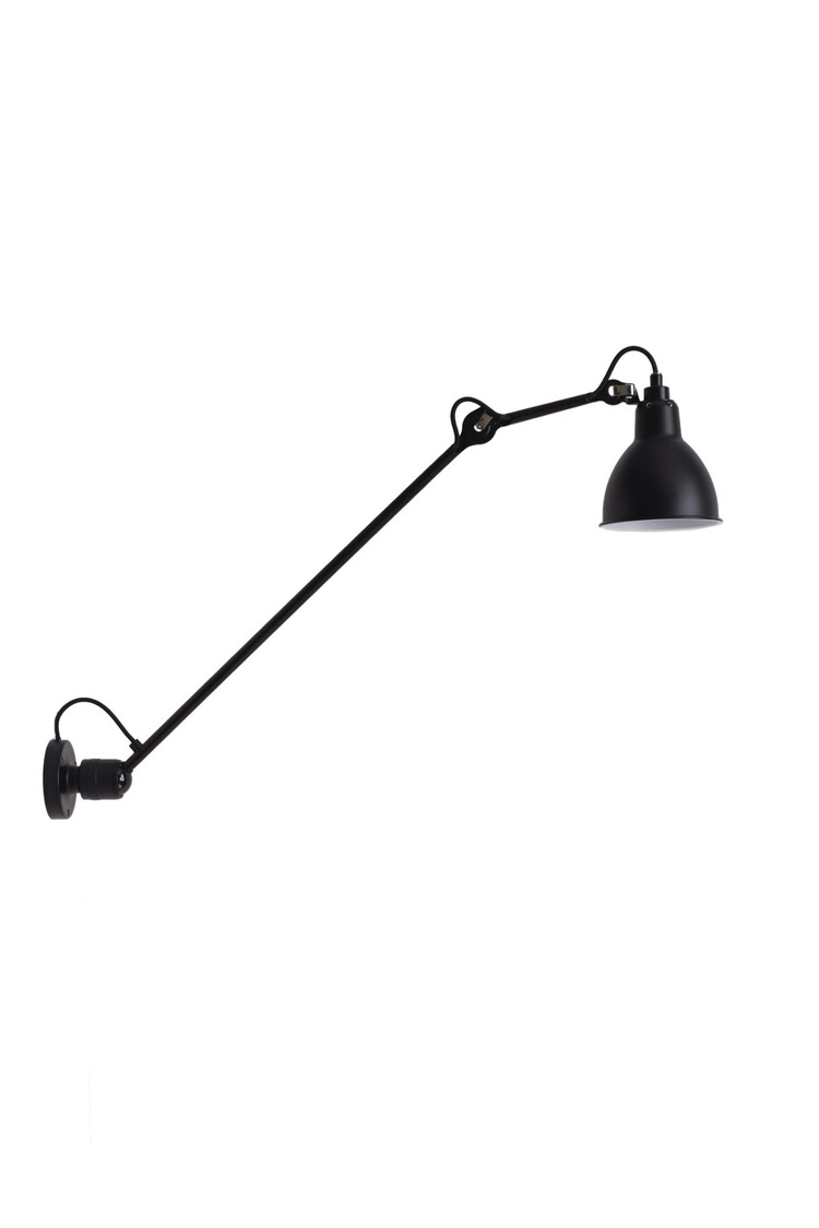Lampe Gras 304 L 60 zwart - wandlamp