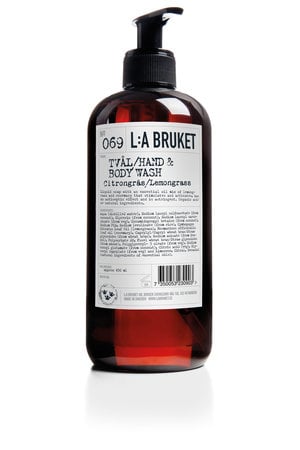 LA Bruket 069 Hand & body wash lemongrass - 450 ml