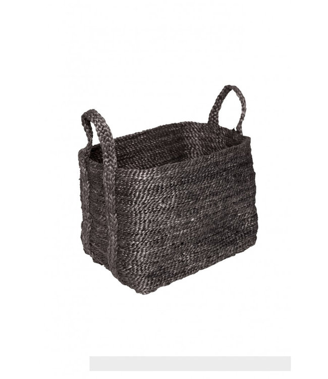 regeling Barry snijder Couleur Locale • Kleine jute mand - antraciet • Couleur Locale