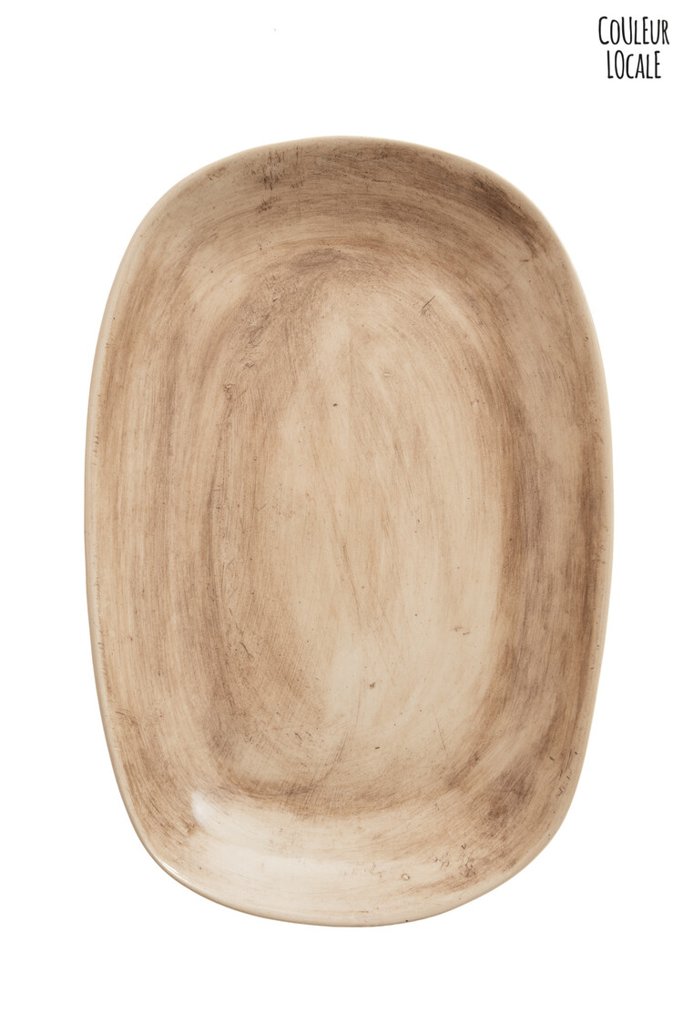 Wonki Ware Dish snack L - plain