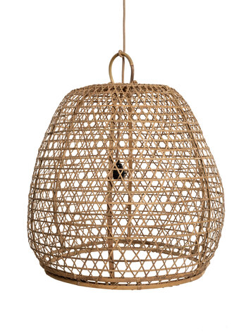 Gevlochten hanenmand lamp