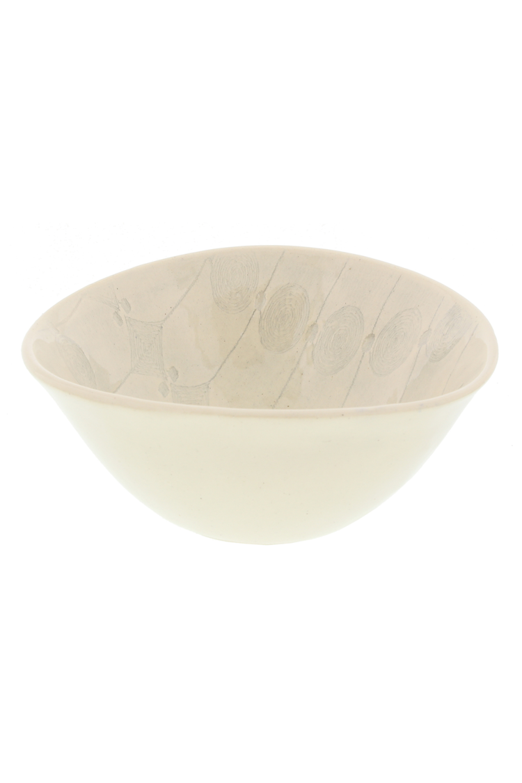 Wonki Ware Organic Pudding Bowl - Pattern
