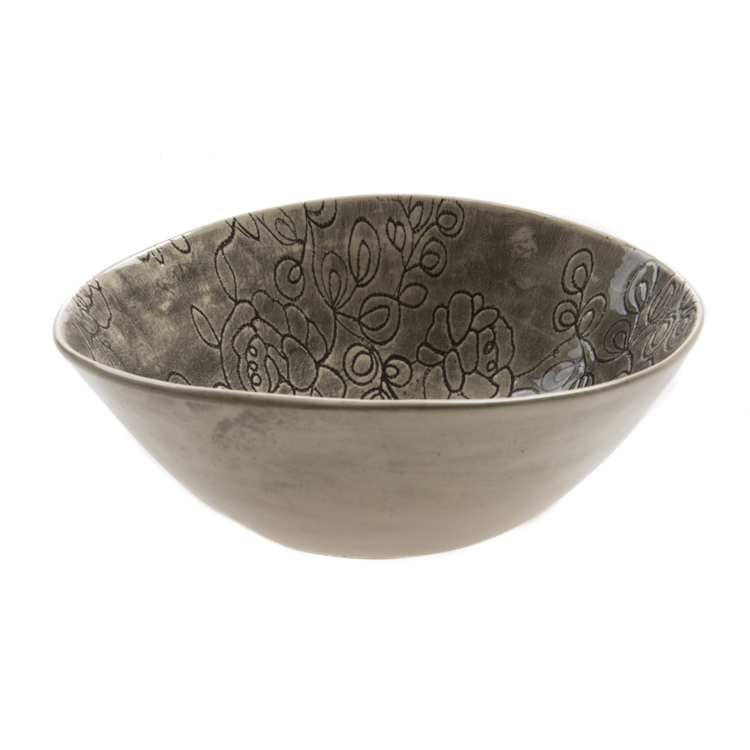 Wonki Ware Small Salad Bowl  - Pattern