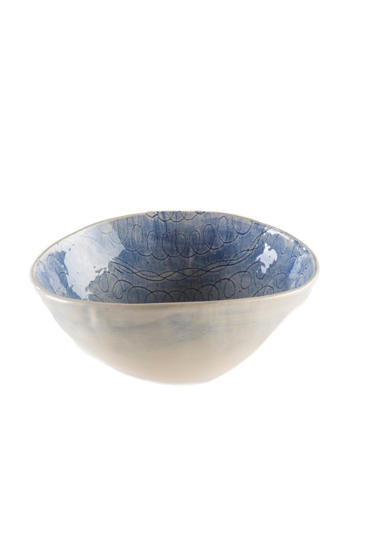 Wonki Ware Salad bowl S - pattern