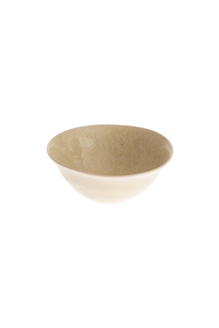 Wonki Ware Soup bowl - pattern