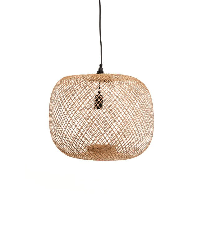 Bamboo lamp round