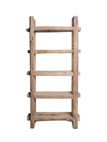 Robust rack, weathered elm