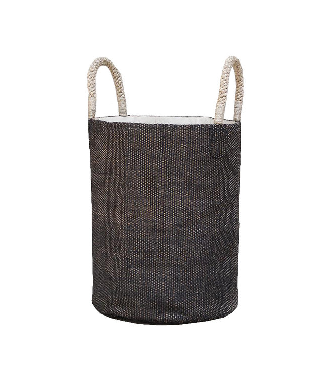 The Dharma Door Basket 'Boda' - charcoal