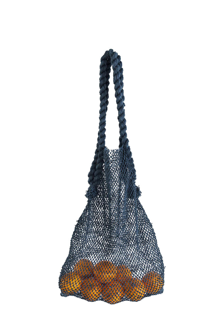 The Dharma Door Tas henneptouw - indigo