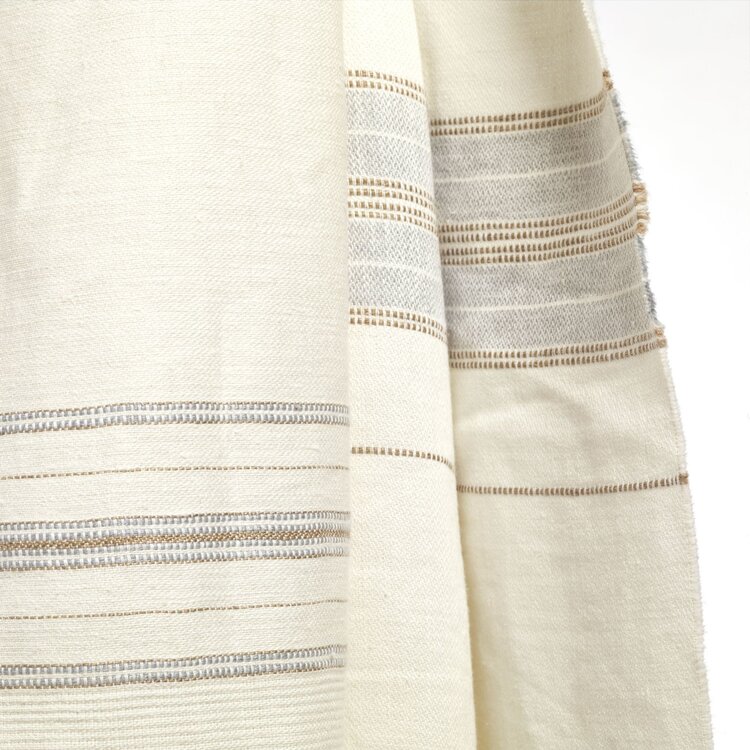 Libeco Propriano coverlet - multi stripe