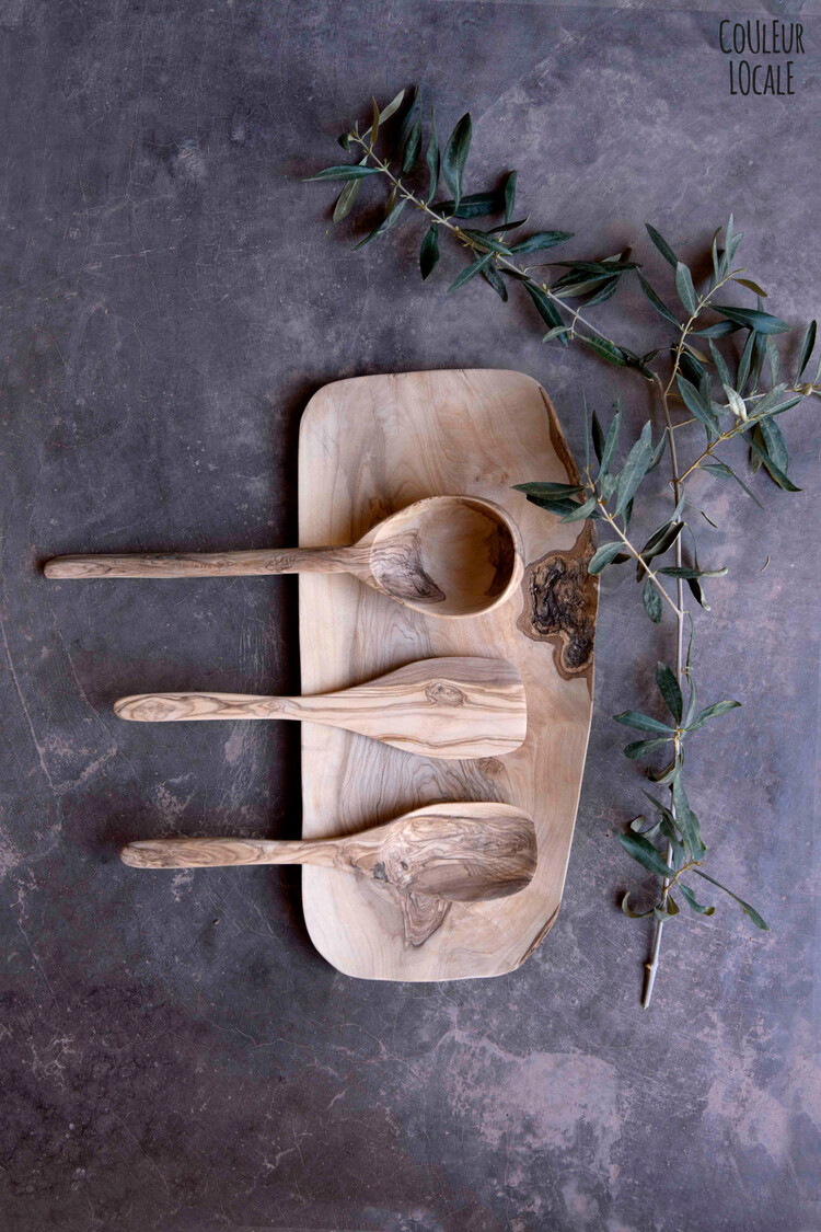 Ladle olive wood