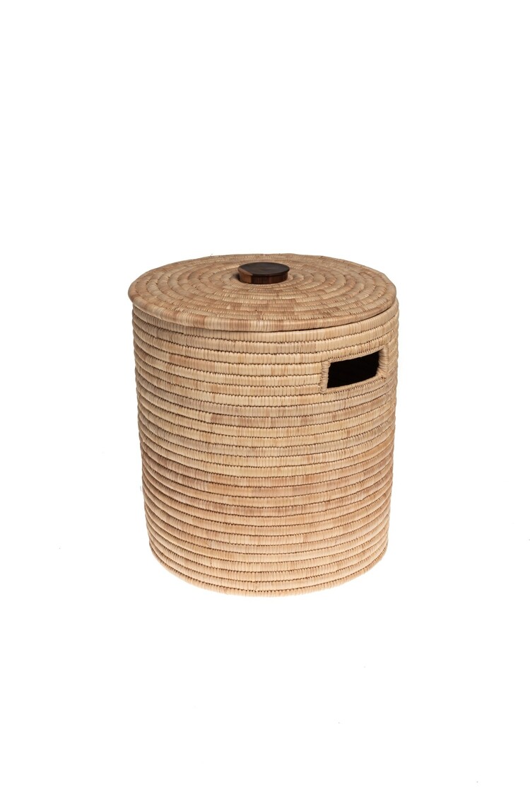 Laundry Basket Palm - Natural
