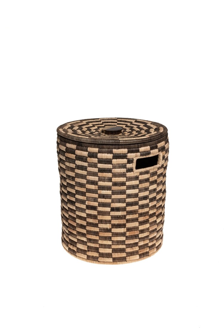 Laundry Basket Palm - Pattern