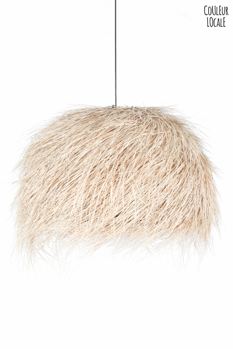 Rock The Kasbah Hanglamp demi-boule palm - naturel