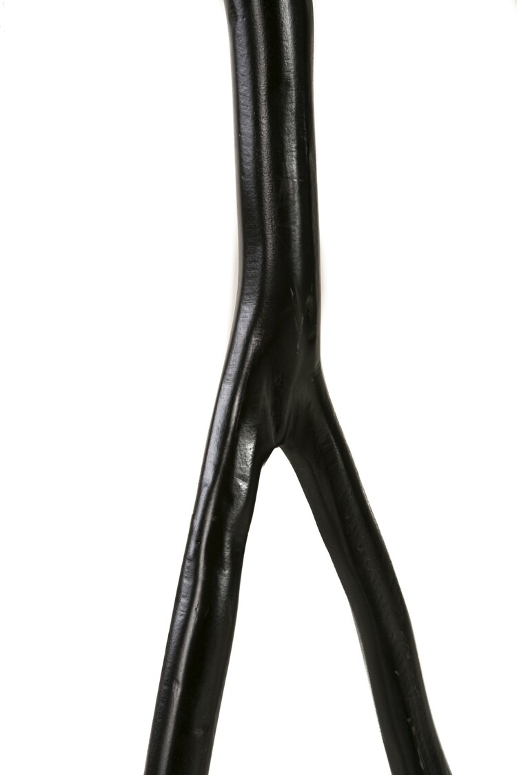 Rock The Kasbah Palm staanlamp 'Tak' - zwart/palm naturel