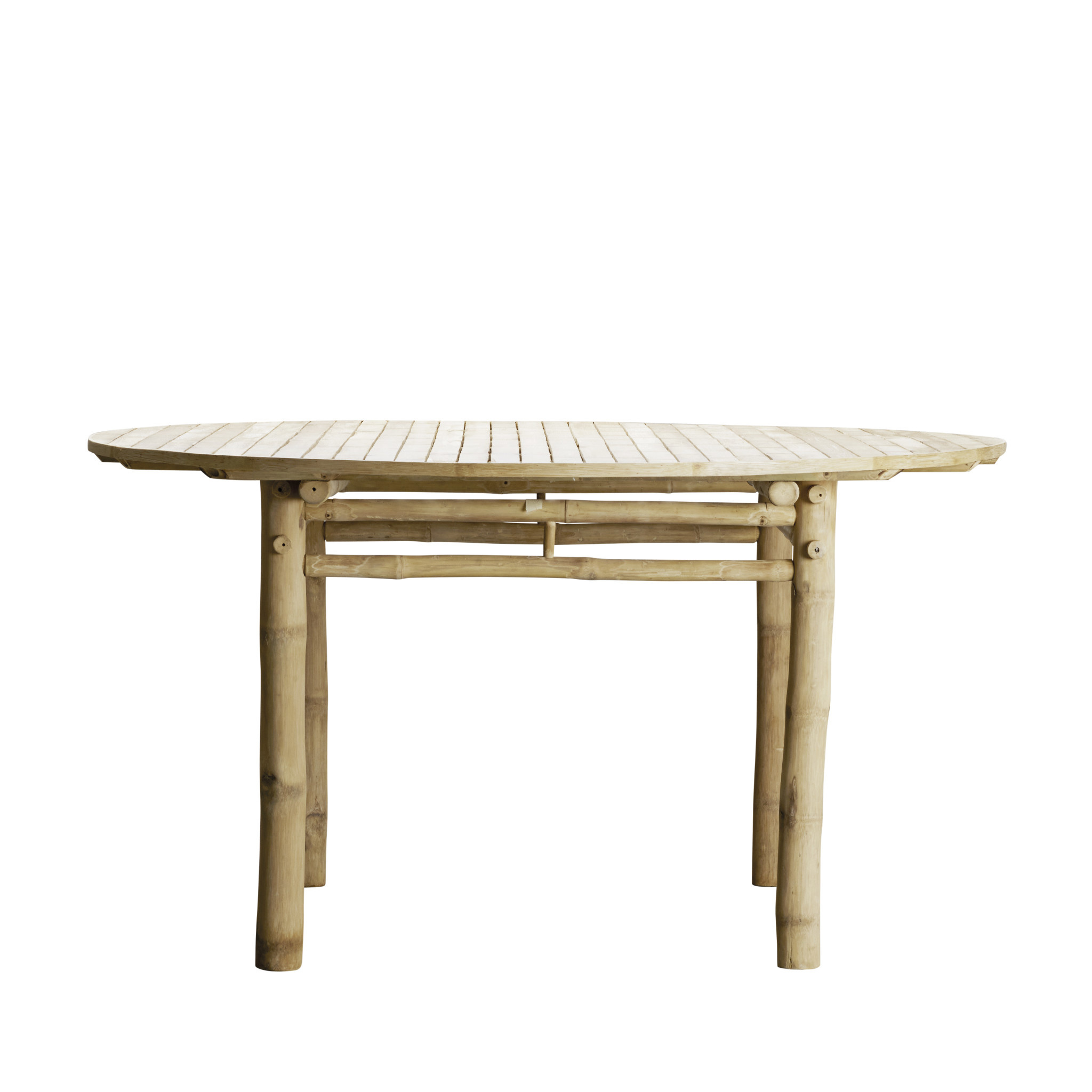 Couleur Locale Bamboo Dining Table Round Couleur Locale