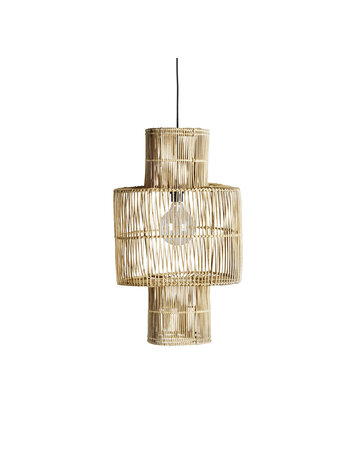 Tine K Home Hanging lamp shade in rattan 'hangbird'