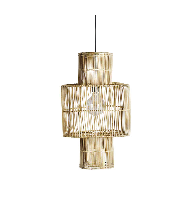 Tine K Home Hanging lamp shade in rattan 'hangbird'