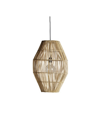 Tine K Home Hanging lamp shade in rattan ' hangdome'
