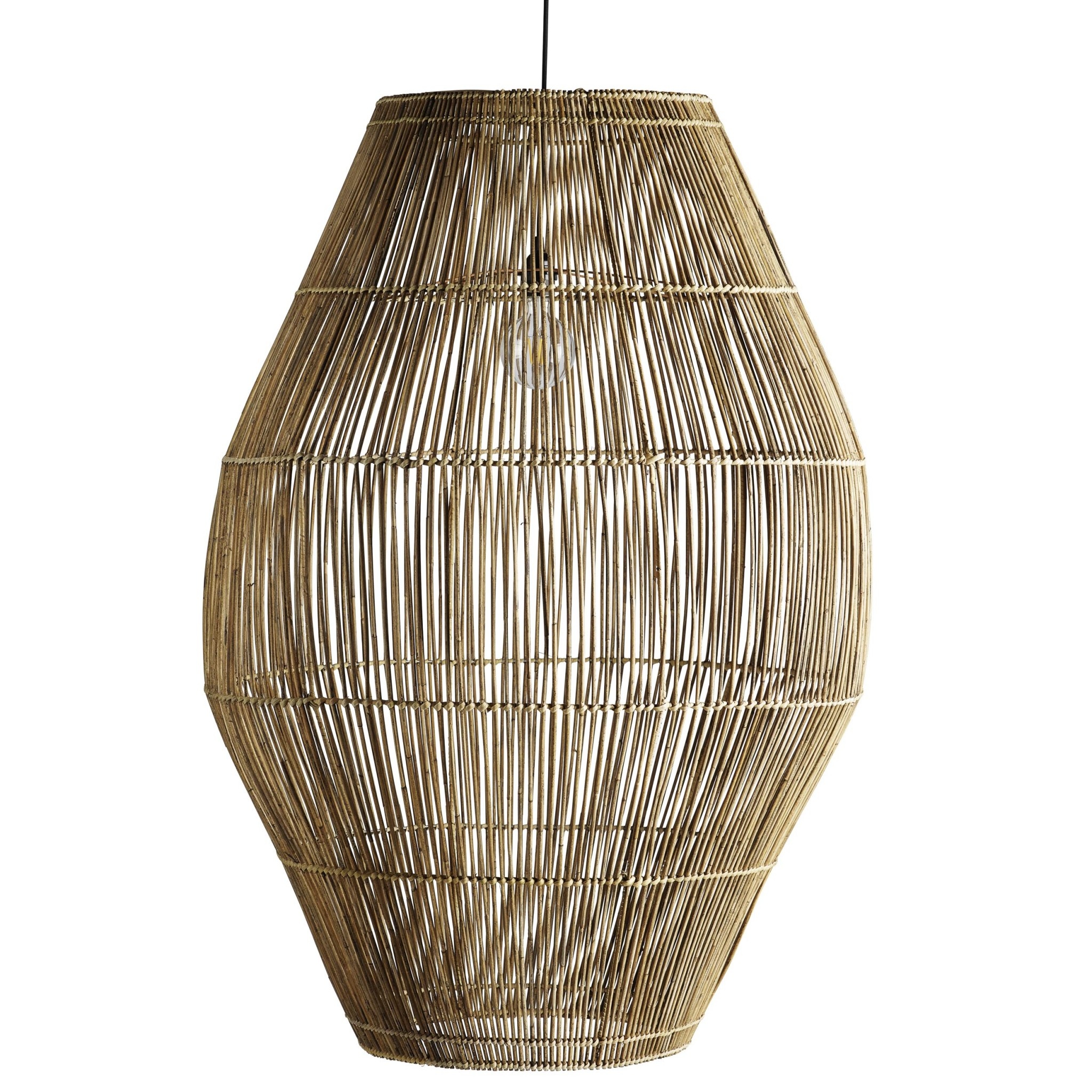 alcohol verbannen houding Couleur Locale • Rotan hanglamp 'hangdome xxl' • Couleur Locale
