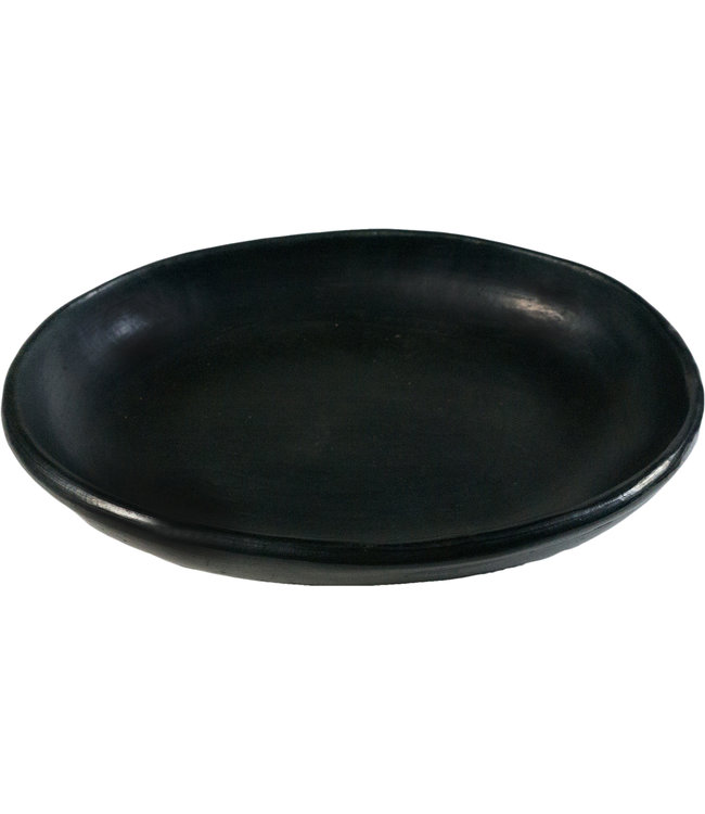 Black Pottery Snackbordje