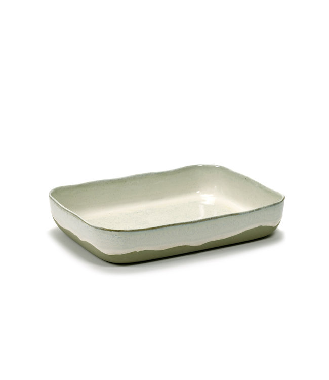 Oven dish Merci no. 10 broken white