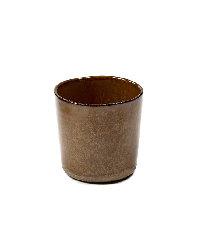 Cup Merci no. 9 ocher / brown