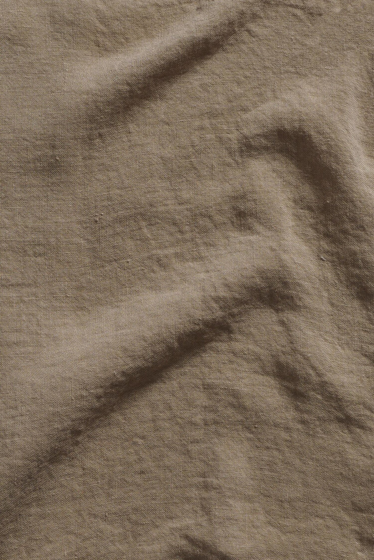 Linge Particulier Servet linnen - camel