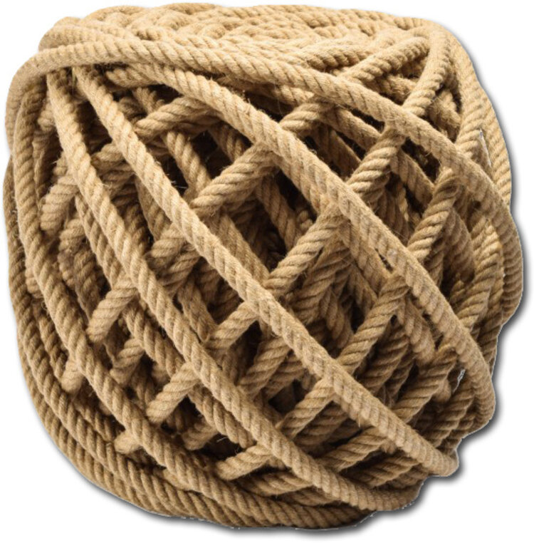 Christien Meindertsma Flax Ottoman