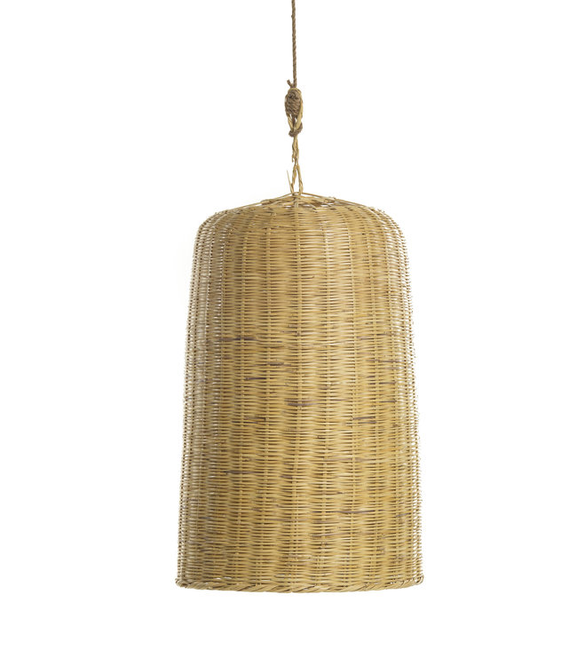 Bamboe hanglamp 'tulip'
