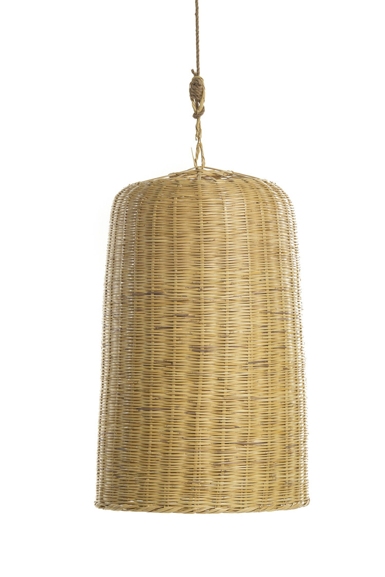 Couleur Locale Bamboo hanging lamp 'tulip'