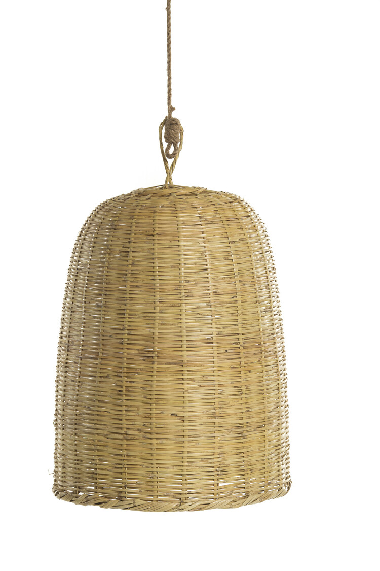 Couleur Locale Bamboe hanglamp 'tulip'