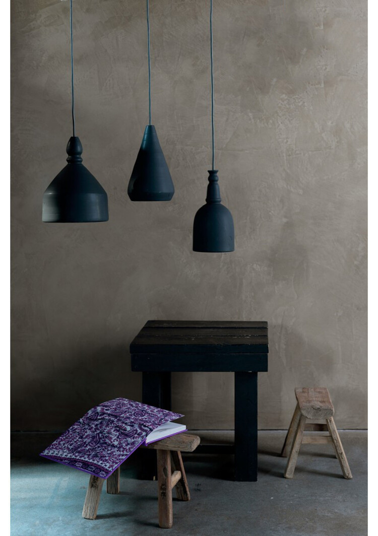 The Gentle Factory Keramiek hanglamp - zwart